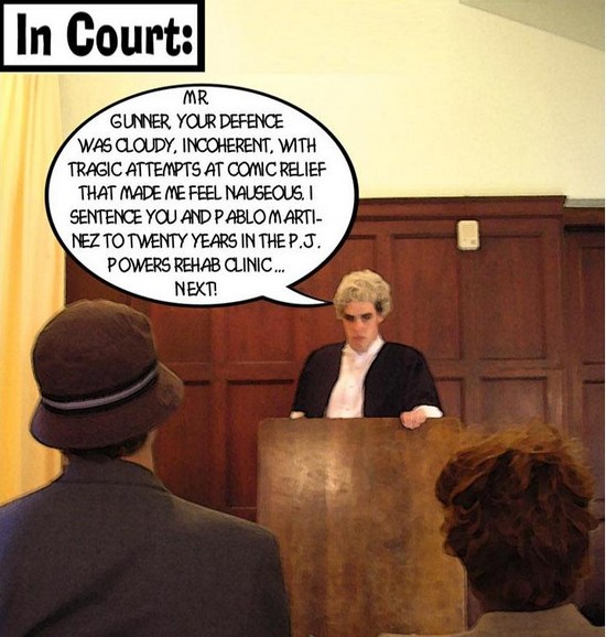 Dick Gunner: Double Trouble by Tom Southey and Gavin Haynes Panel 21